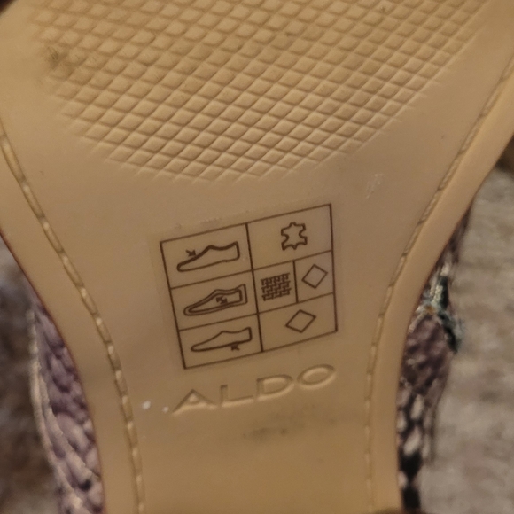 ALDO snake print western style boots - Picture 10 of 10